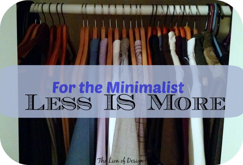Married to a Minimalist